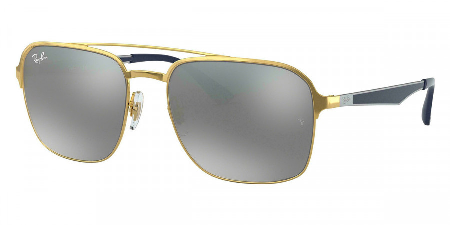 Ray-Ban™ RB3570 001/88 58 - Gold/Blue