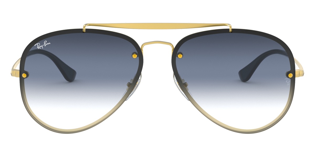 Ray-Ban™ Blaze Aviator RB3584N 91400S 61 Demi Golss Arista