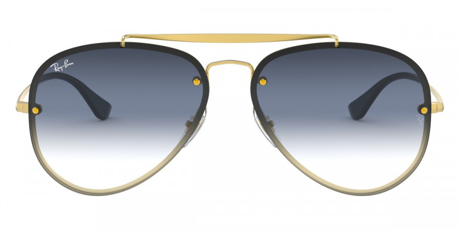 Ray-Ban™ Blaze Aviator RB3584N 91400S 61 - Demi Golss Arista