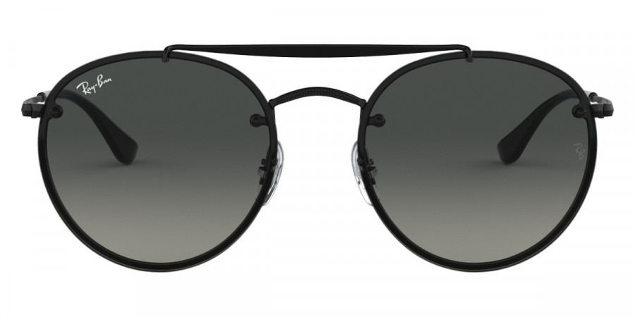 Ray-Ban™ Blaze Round Doublebridge RB3614N 148/11 54 - Demi Gloss Black