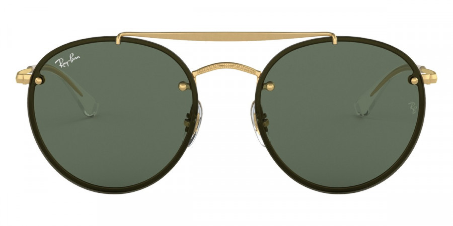 Ray-Ban™ Blaze Round Doublebridge RB3614N 914071 54 - Demi Golss Arista