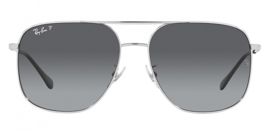 Ray-Ban™ RB3679D 003/T3 60 Silver Sunglasses