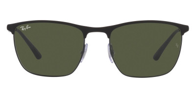 Ray-Ban™ RB3686 187/32 57 Black on Arista Sunglasses