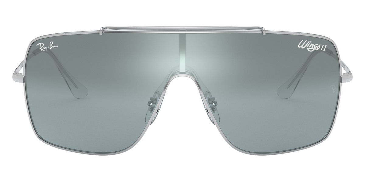 Ray-Ban™ Wings Ii RB3697 Square Sunglasses | EyeOns.com