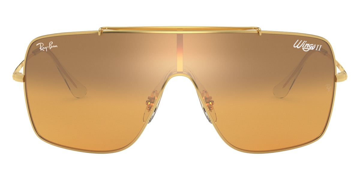 Ray-Ban™ Wings Ii RB3697 Square Sunglasses | EyeOns.com