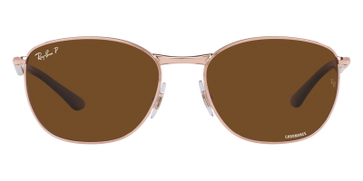 Ray-Ban™ RB3702 900951 57 Brown on Arista Sunglasses