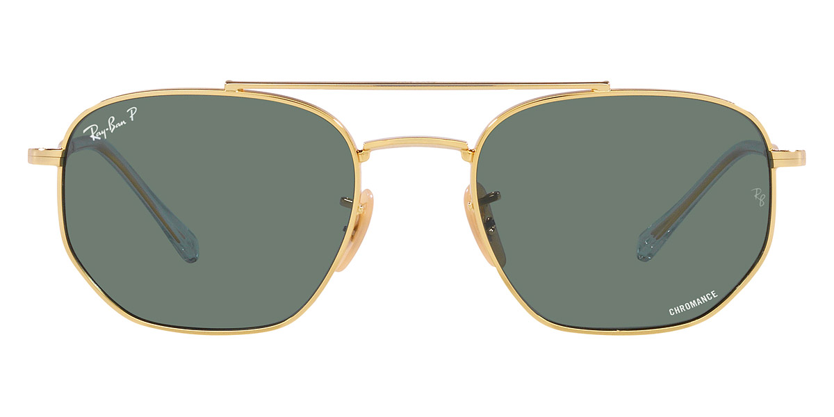 Ray-Ban™ RB3707 001/O9 57 Gold Sunglasses