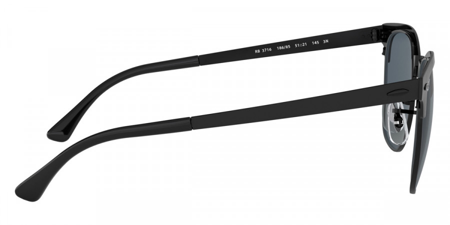 Color: Matte Black On Black (186/R5) - Ray-Ban RB3716186/R551