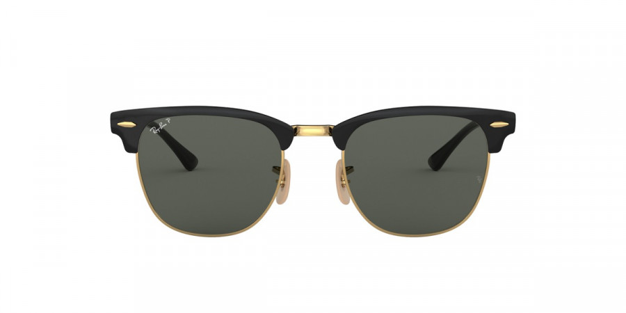 Ray-Ban™ Clubmaster Metal RB3716 187/58 51 - Black On Arista