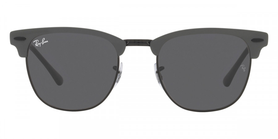 Ray-Ban™ Clubmaster Metal RB3716 9256B1 51 - Gray on Black