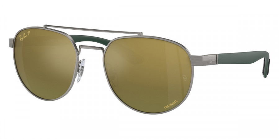 Color: Gunmetal/Green (92696O) - Ray-Ban RB3736CH92696O56