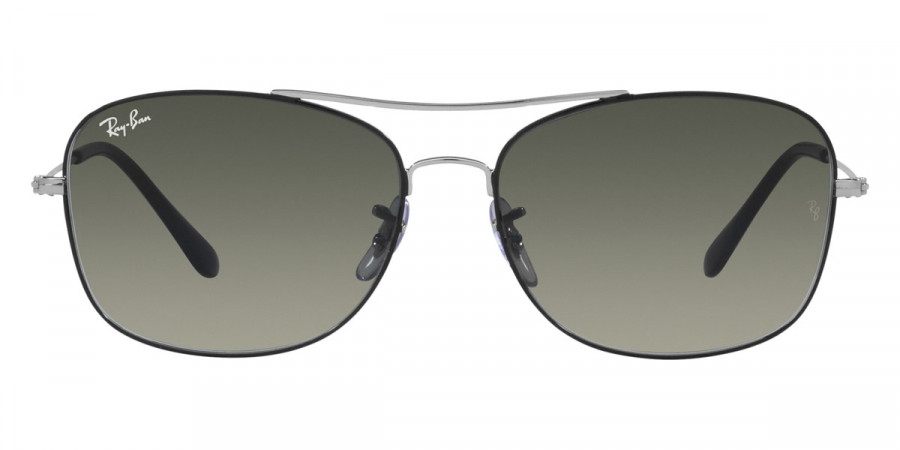 Ray-Ban™ RB3799 914471 57 - Black on Silver