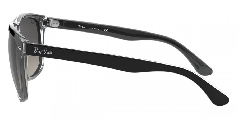 Color: Black On Transparent (603971) - Ray-Ban RB414760397160