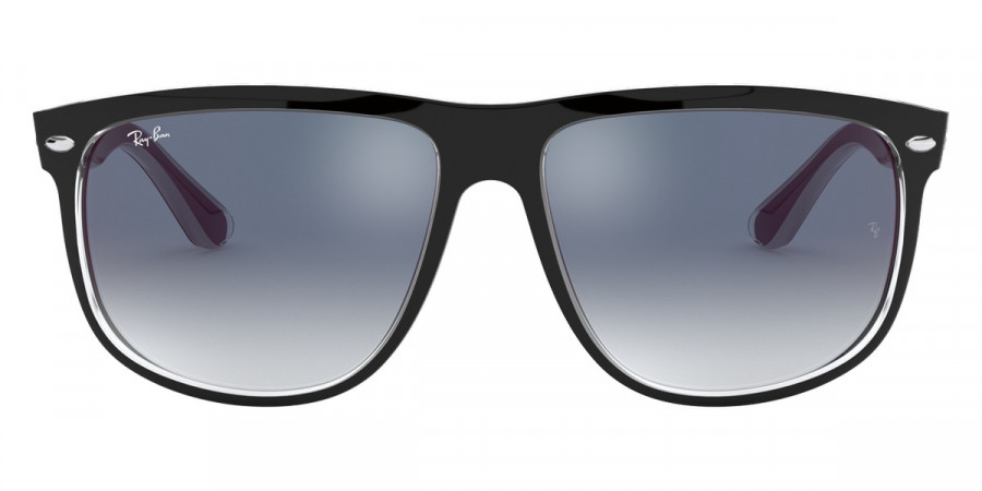 Ray-Ban™ Boyfriend RB4147 6039X0 60 - Black On Transparent