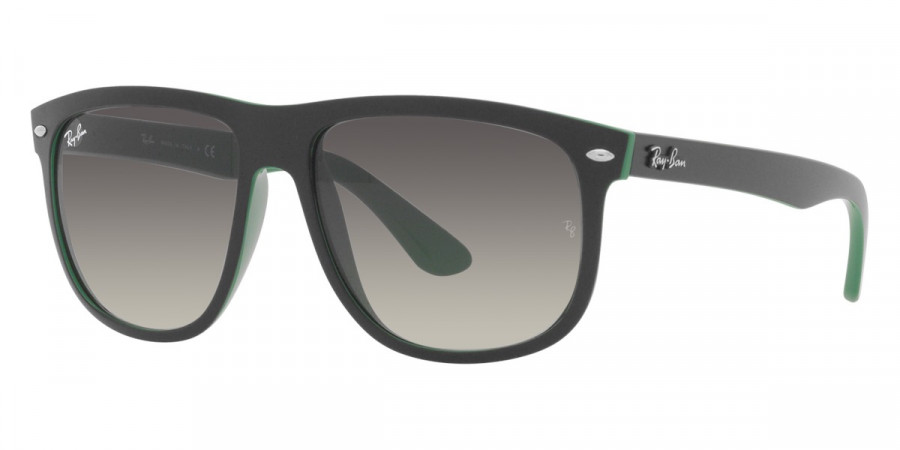 Color: Matte Black on Green (656811) - Ray-Ban RB414765681160