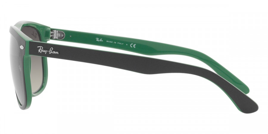 Color: Matte Black on Green (656811) - Ray-Ban RB414765681160