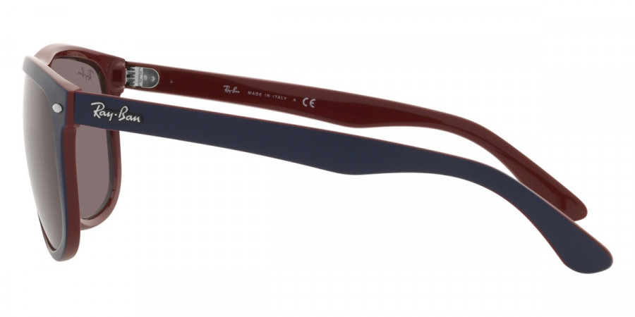 Color: Matte Blue on Brown (65697N) - Ray-Ban RB414765697N60