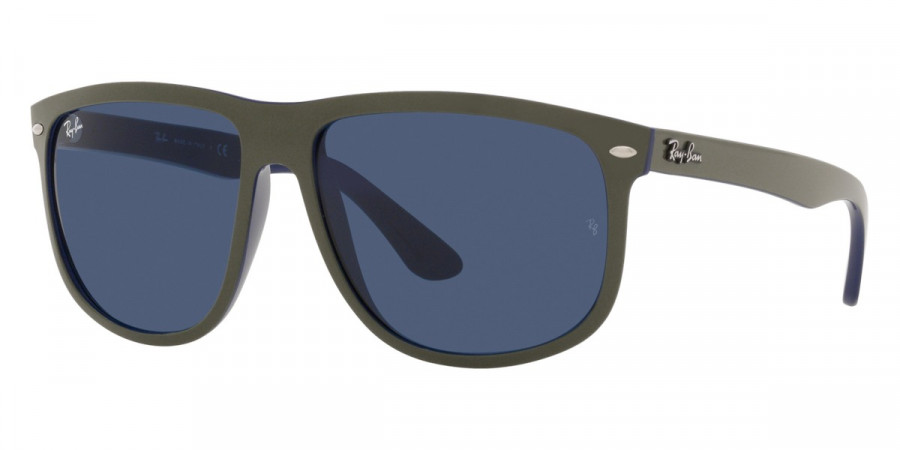 Color: Matte Green on Blue (657080) - Ray-Ban RB414765708056