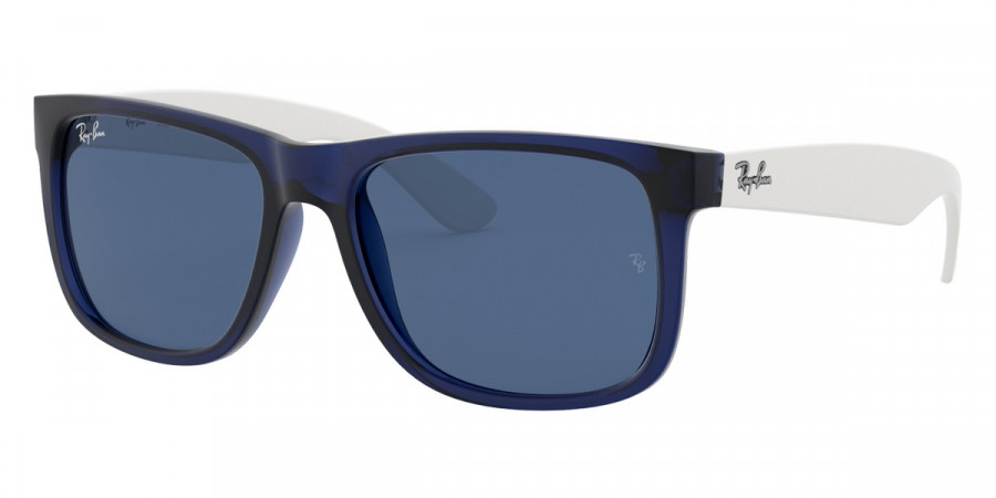 Color: Rubber Transparent Blue (651180) - Ray-Ban RB416565118051