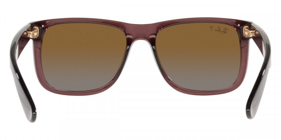 Color: Transparent Dark Brown (6597T5) - Ray-Ban RB41656597T555