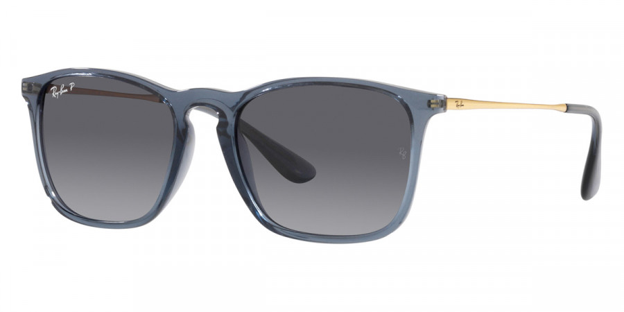 Color: Transparent Blue (6592T3) - Ray-Ban RB41876592T354