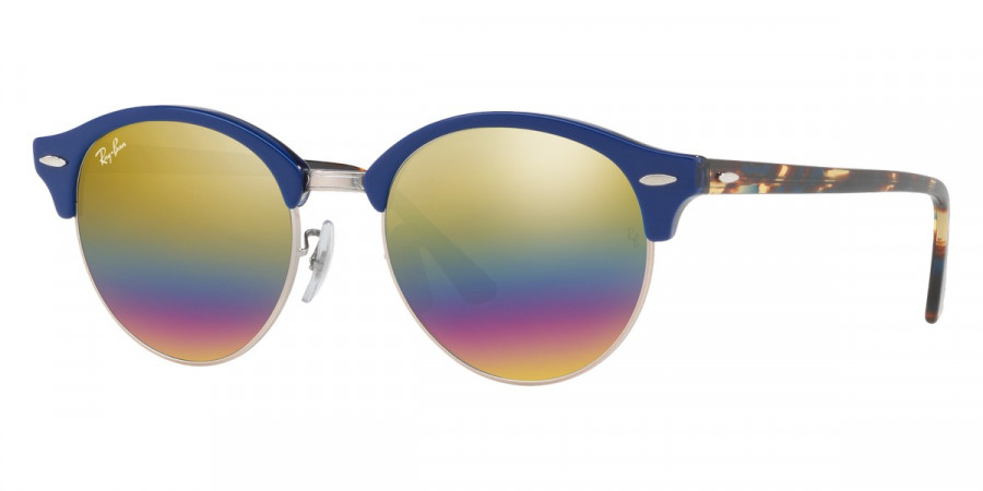 Color: Blue on Transparent Blue (1223C4) - Ray-Ban RB42461223C451