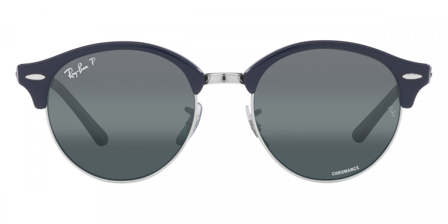 Ray-Ban™ Clubround RB4246 1366G6 51 - Blue on Silver