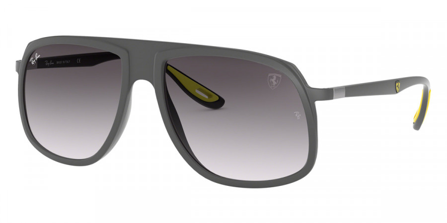 Color: Matte Gray (F6088G) - Ray-Ban RB4308MF6088G58