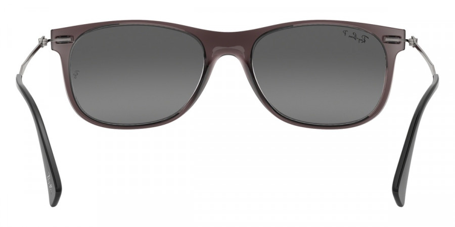 Color: Transparent Gray (606/T3) - Ray-Ban RB4318606/T355