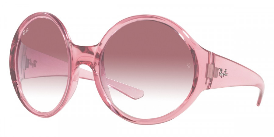 Color: Transparent Pink (65338H) - Ray-Ban RB434565338H58