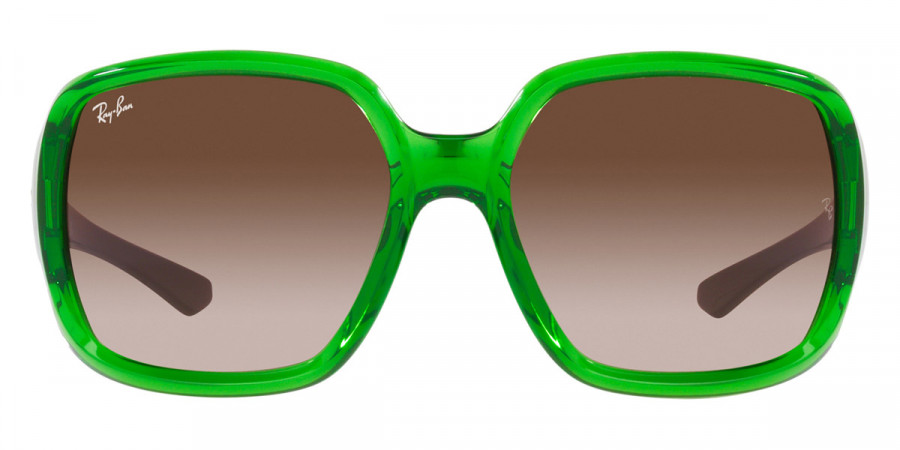 Ray-Ban™ Powderhorn RB4347 666113 60 - Transparent Green