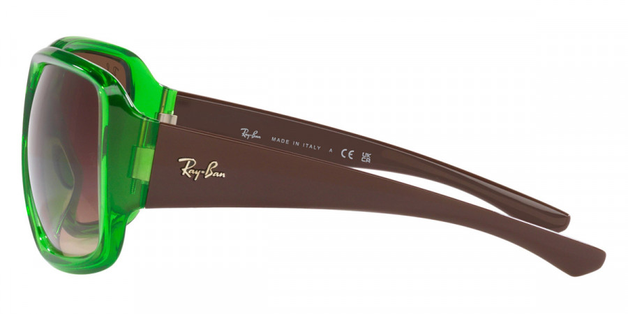 Color: Transparent Green (666113) - Ray-Ban RB434766611360