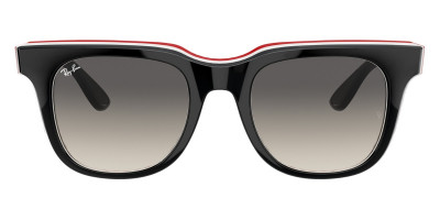 Ray-Ban™ RB4368 652087 51 Red White Black Sunglasses