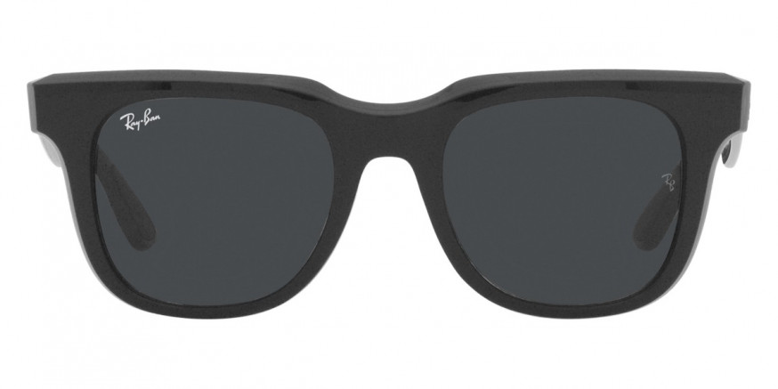 Ray-Ban™ RB4368 654587 51 Sunglasses in Black Transparent Black