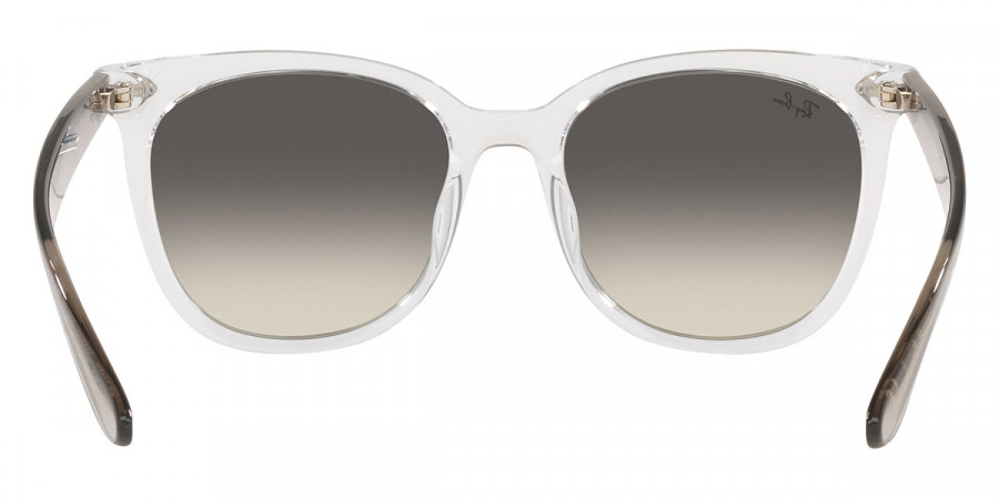 Color: Transparent and Transparent Gray (659811) - Ray-Ban RB4379D65981155