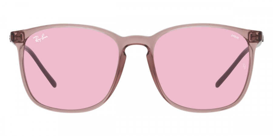 Ray-Ban™ RB4387 6574Q3 56 - Transparent Violet