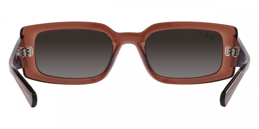 Color: Transparent Brown (6678T3) - Ray-Ban RB43956678T354