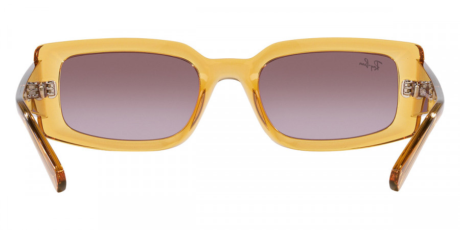 Color: Transparent Yellow (66828H) - Ray-Ban RB439566828H54