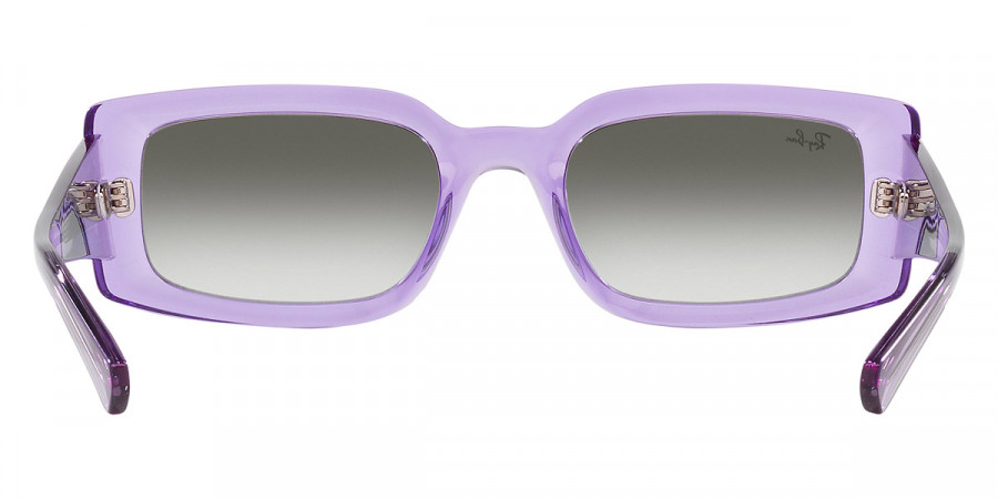 Color: Transparent Violet (66858E) - Ray-Ban RB439566858E54