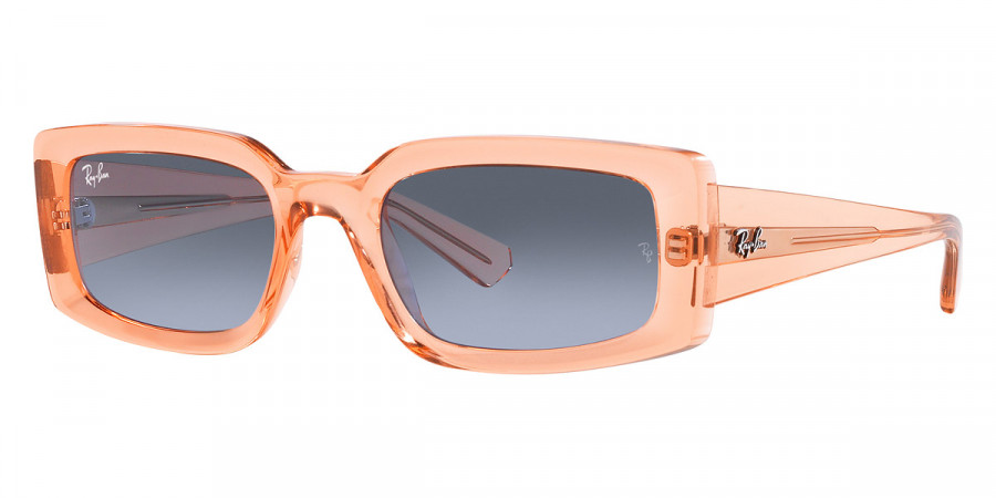 Color: Transparent Orange (66868F) - Ray-Ban RB4395F66868F54