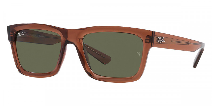 Color: Transparent Brown (66789A) - Ray-Ban RB439666789A57