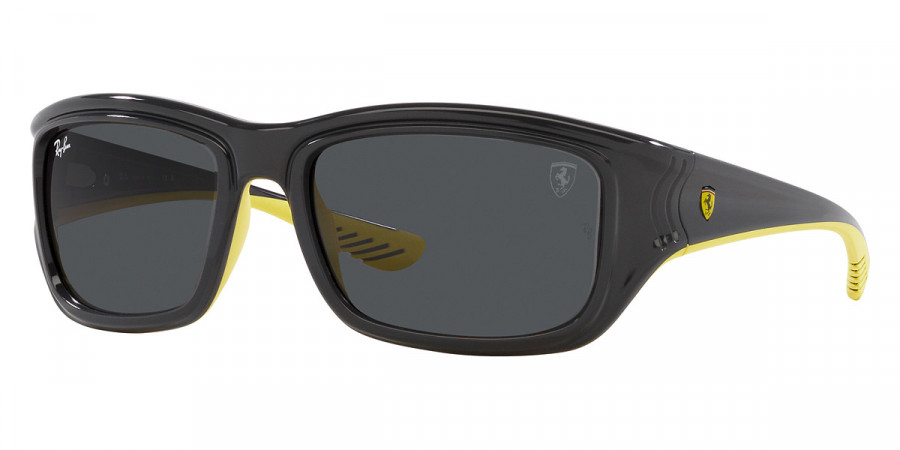 Color: Gray on Yellow (F62487) - Ray-Ban RB4405MF6248759