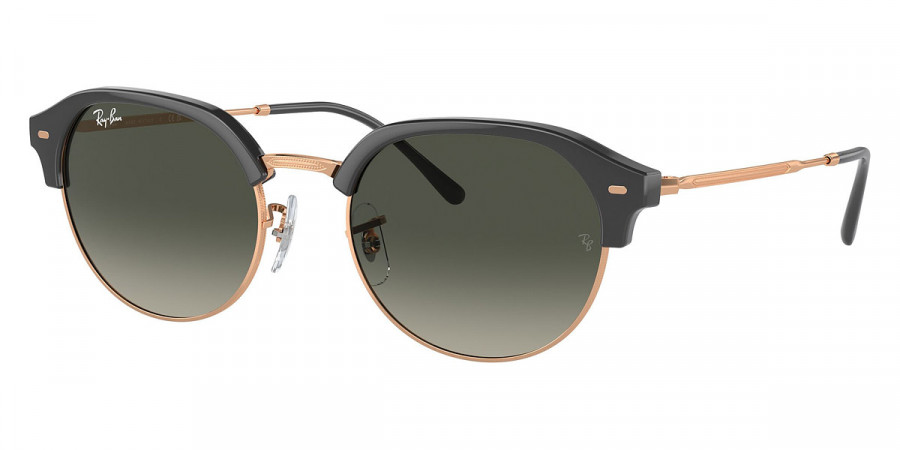 Color: Dark Gray on Rose Gold (672071) - Ray-Ban RB442967207153