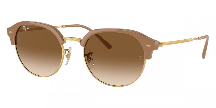 Color: Beige on Gold (672151) - Ray-Ban RB442967215155