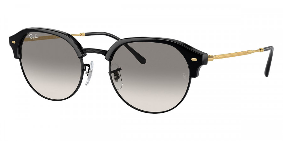 Color: Black on Gold (672332) - Ray-Ban RB442967233255