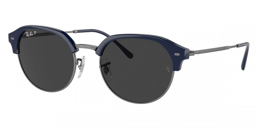 Color: Blue on Gunmetal (672448) - Ray-Ban RB442967244855