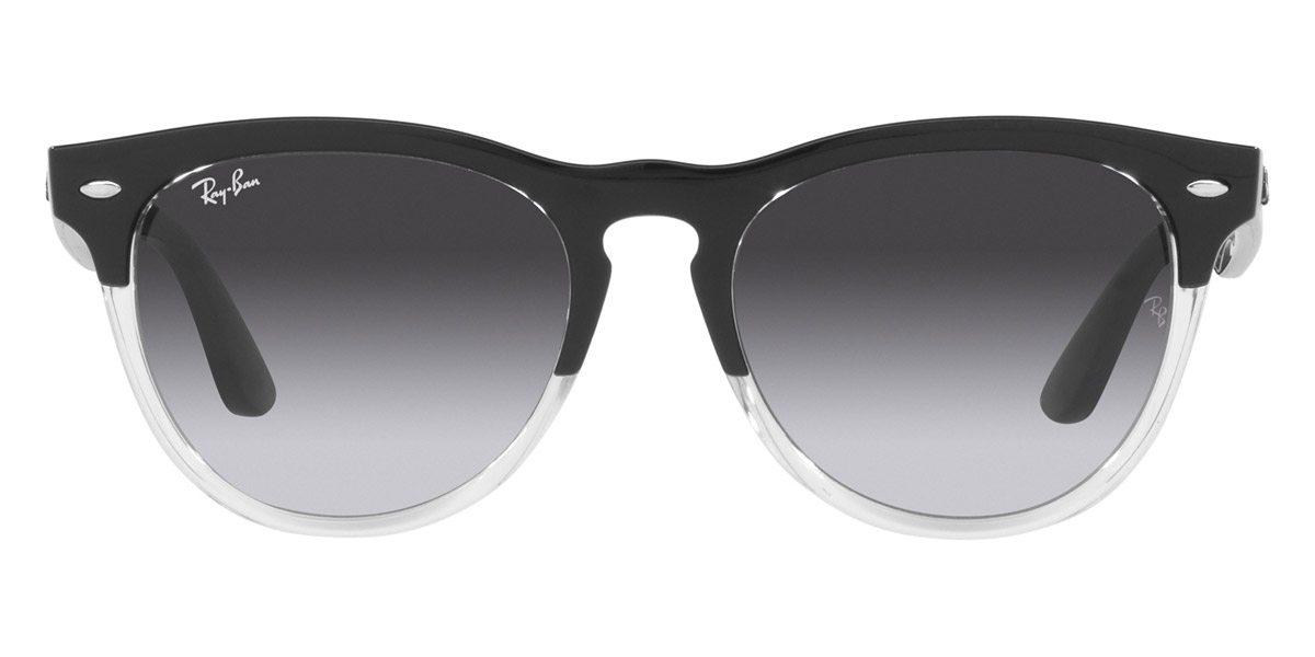 Ray-Ban™ Iris RB4471 66308G 54 - Black on Transparent