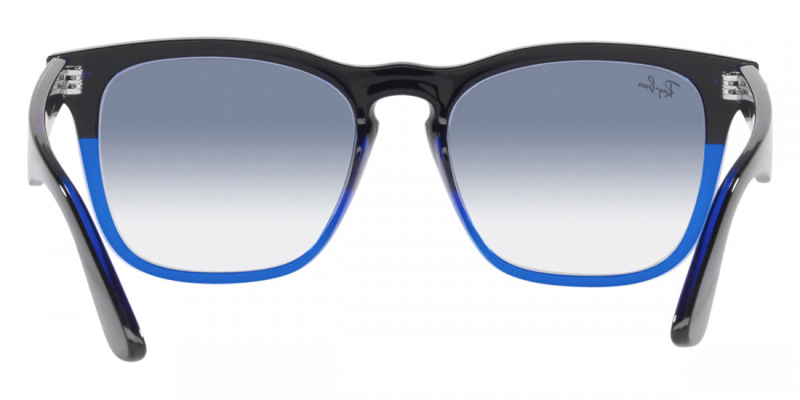 Color: Black on Transparent Blue (663219) - Ray-Ban RB448766321954