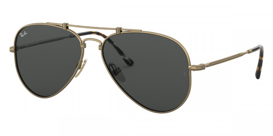 Color: Demi Gloss Antique Arista (913757) - Ray-Ban RB812591375758