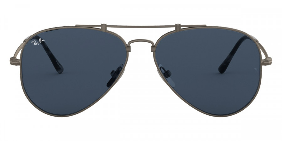 Ray-Ban™ Titanium RB8125 9138T0 58 - Demi Gloss Pewter